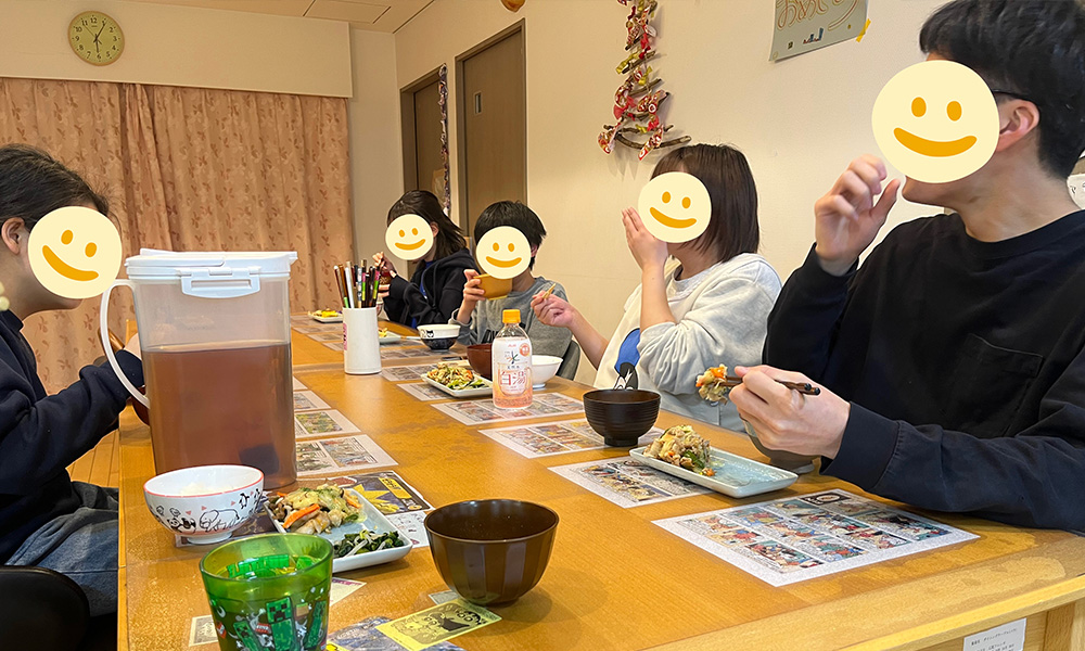 こどもと職員の1日のイメージ 18:00