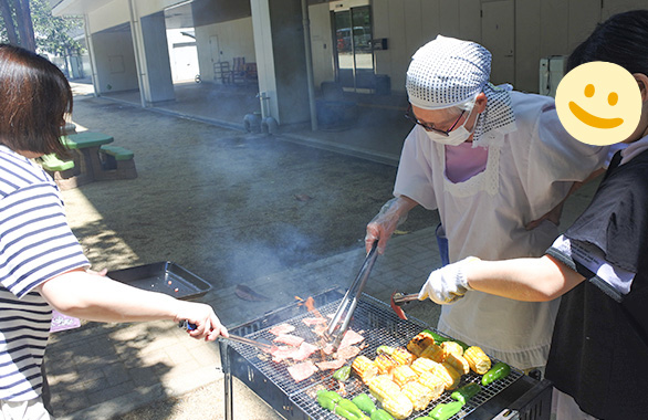 年間行事「春」 BBQ