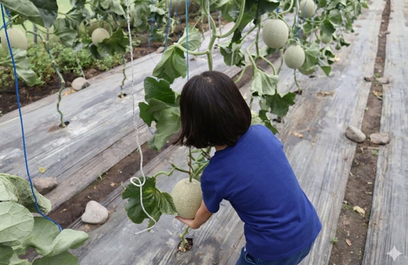 年間行事「夏」 新郷村ホームステイ