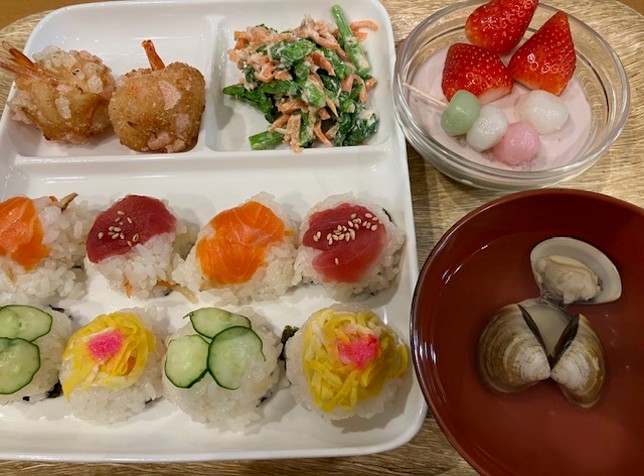 🌸 ひなまつりの食育｜季節の料理と文化を学びました